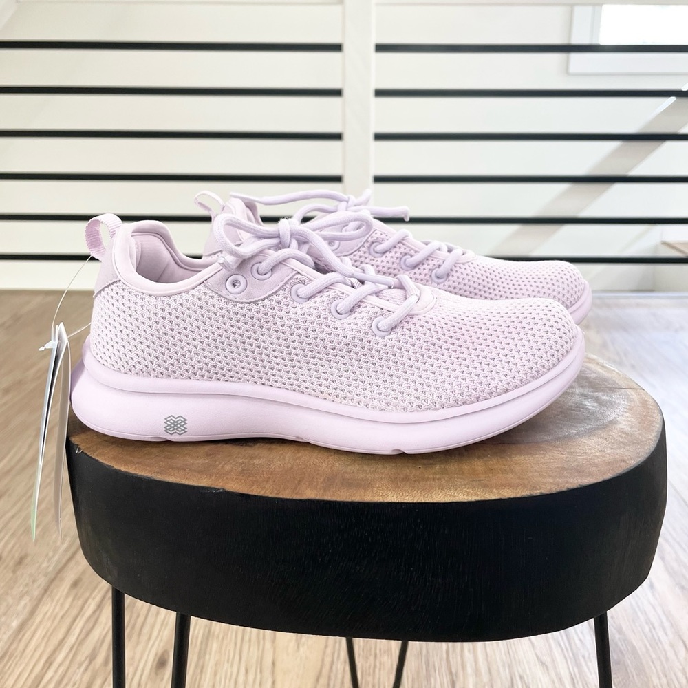 6 7 7W 7.5 11 pastel lavender purple, athletic mesh comfortable sneakers - Picture 5 of 17